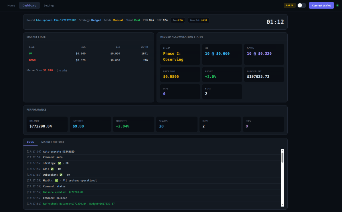 Prediction Trading Platform